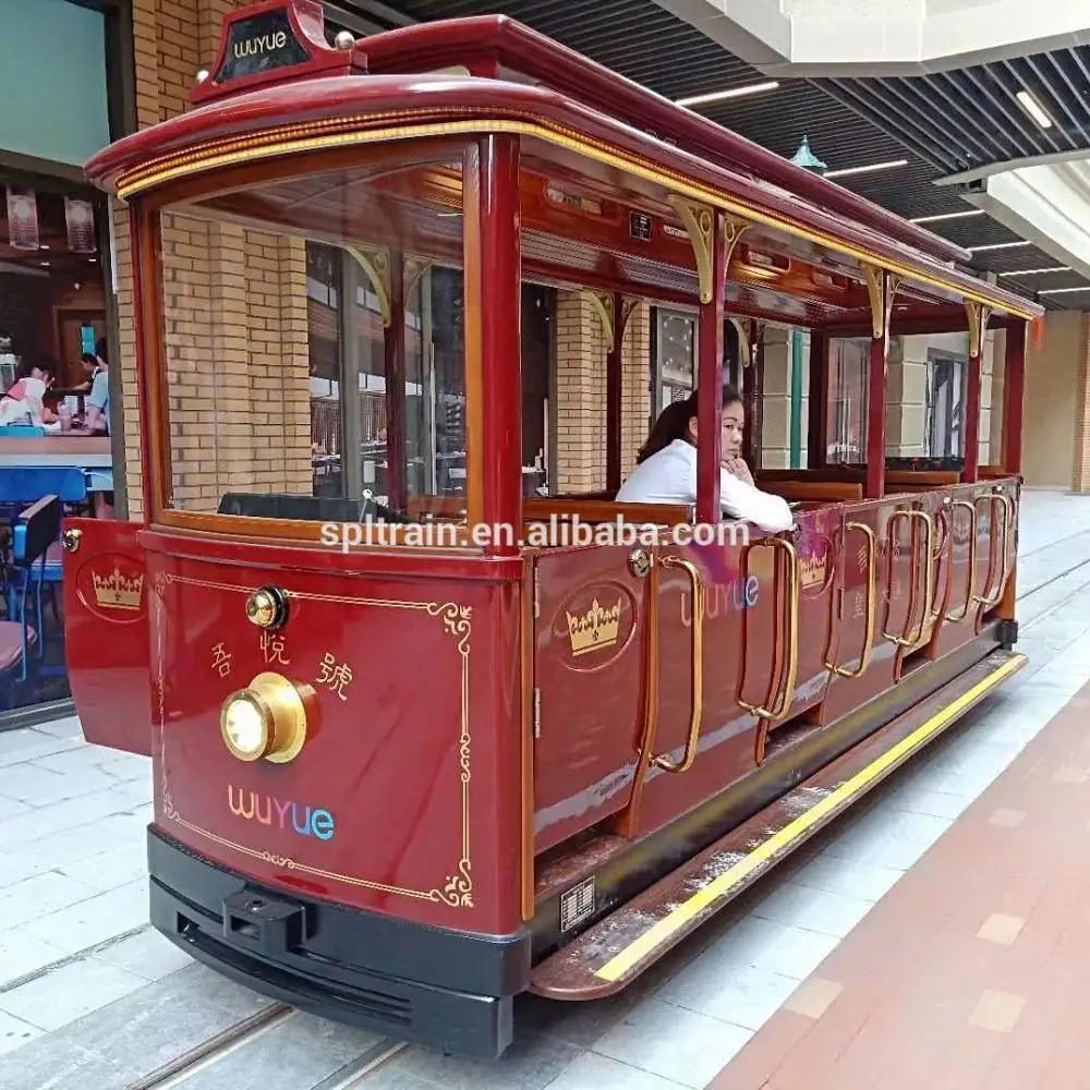 
Rail tram passenger street trolley 15 Inch track gauge 