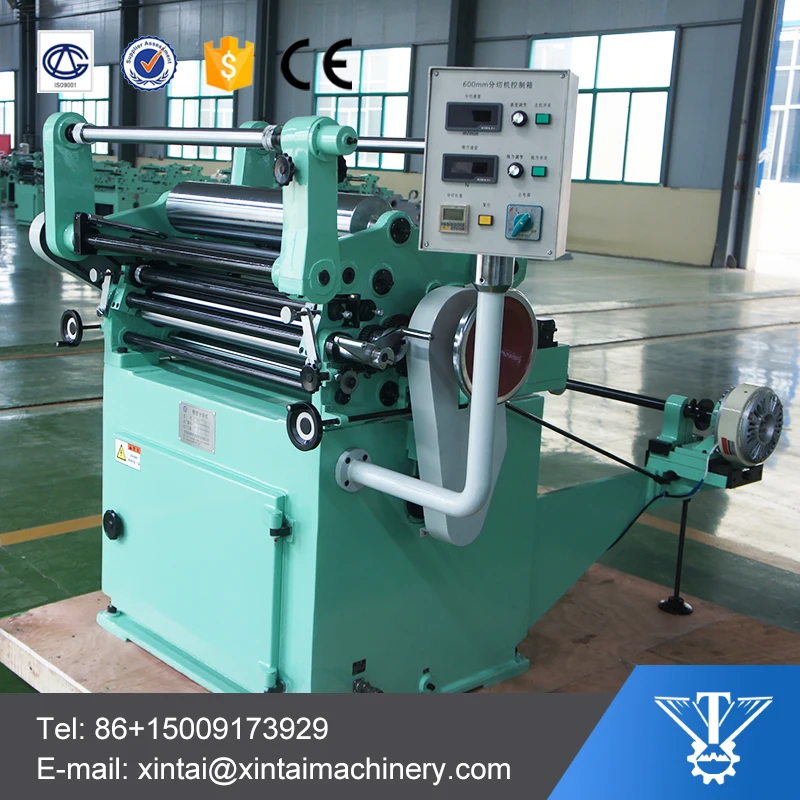 High Precision Quality Manual Paper Paper Roll To Sheet Cutting Slitting And Rewinding Machine