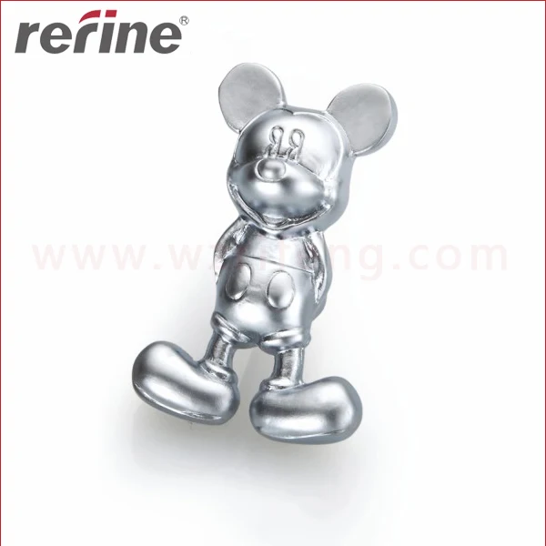 
Cute decorative mickey mouse drawer knobs for kids / dresser wardrobe cabinet knobs 