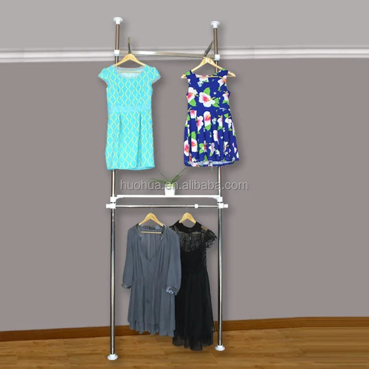 huohua wholesale clothes rack electric ceiling