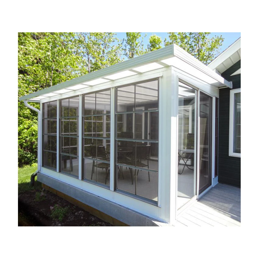 
China sunroom balcony building patio screen enclosure 