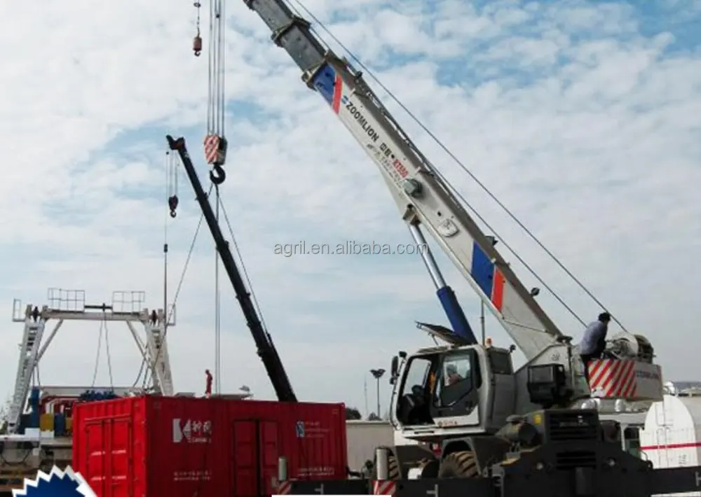 zoomlion rough terrain crane 80 ton 75 ton model RT75 with top quality and best price