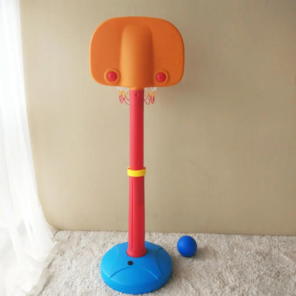 Kids indoor outdoor sports toys adjustable plastic sports toysrus kids children basketball stand