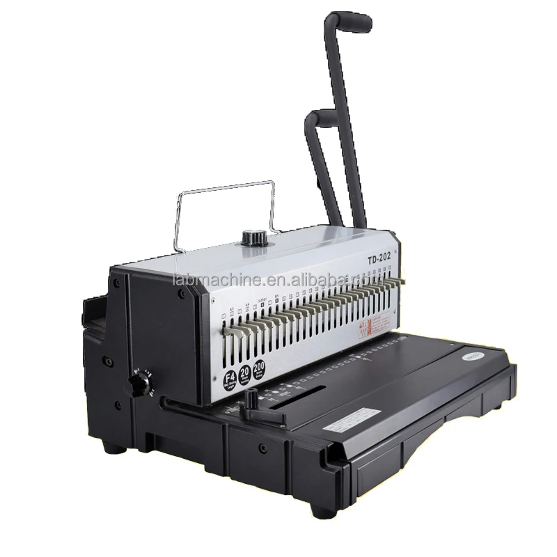 Desk Calendar Calendar Double Coil Binding Machine TD-202