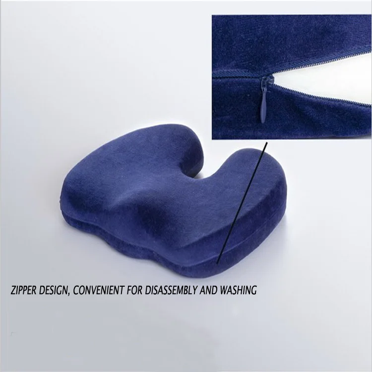 Alibaba оптовая продажа медленный отскок памяти хлопок анти геморрой терапевтический сиденье милые подушки клин сиденье подушки
