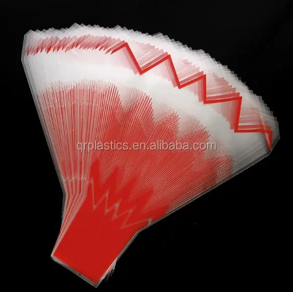 customized transparent 1.6 mil opp plastic floral packaging bag wrapping bag flower sleeve