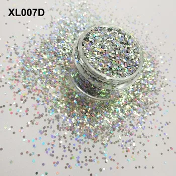 Hot Selling change color chunky holographic glitter 1kg, bulk color shifting glitter powder for body decoration