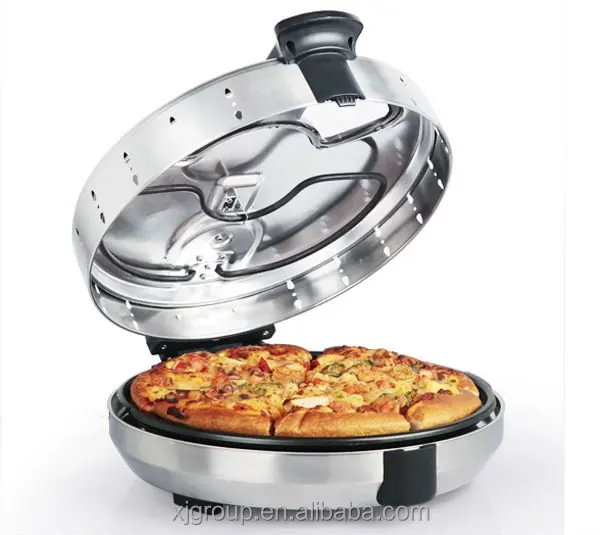 Electric rotating pizza maker for home use XJ-6K205