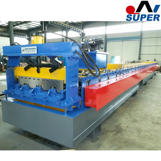 844mm Width Floor Steel Metal Deck Roll Forming Machine line for Sales