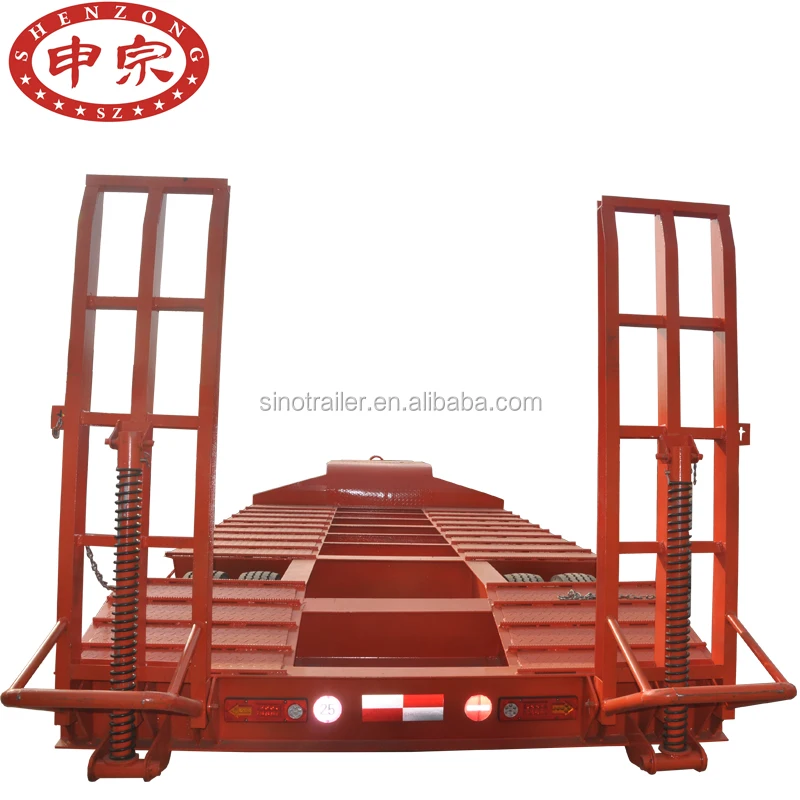 flatbed trailer for transport excavator/crane/transformer