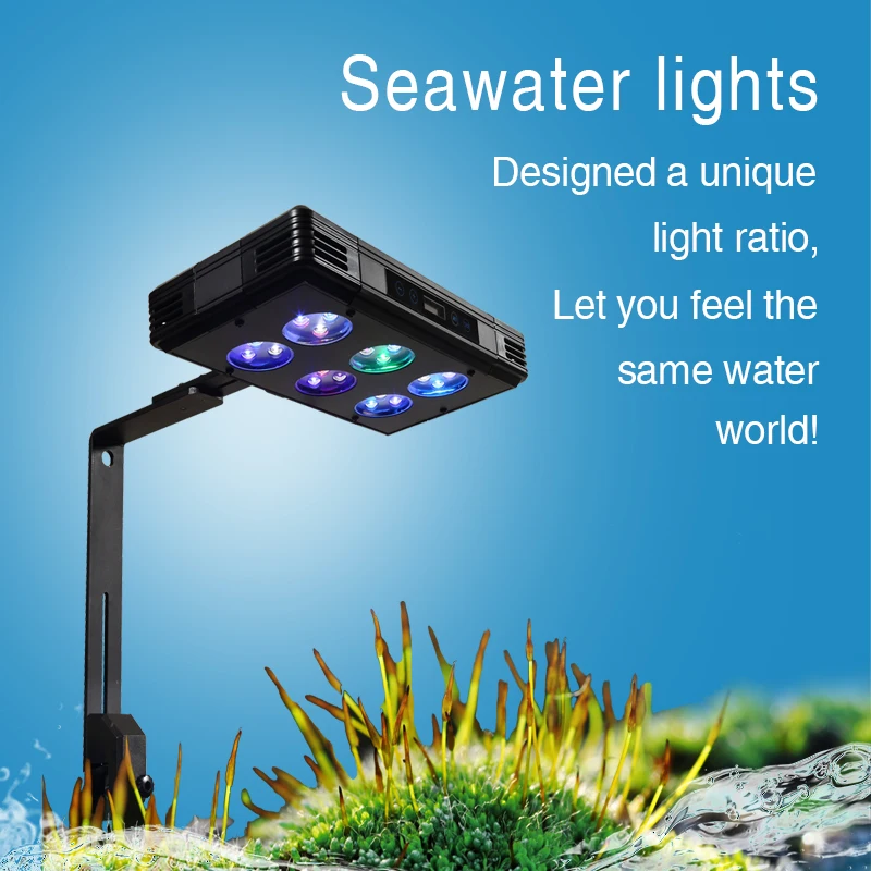 
Wholesale price fish tank light Full spectrum reef saltwater led aquarium light for coral fish 