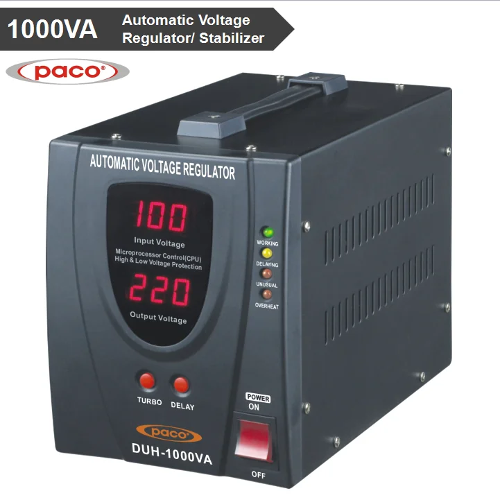 1000w automatic voltage stabilizer for wind generator/1kva regulator for 110v/220v house appliances