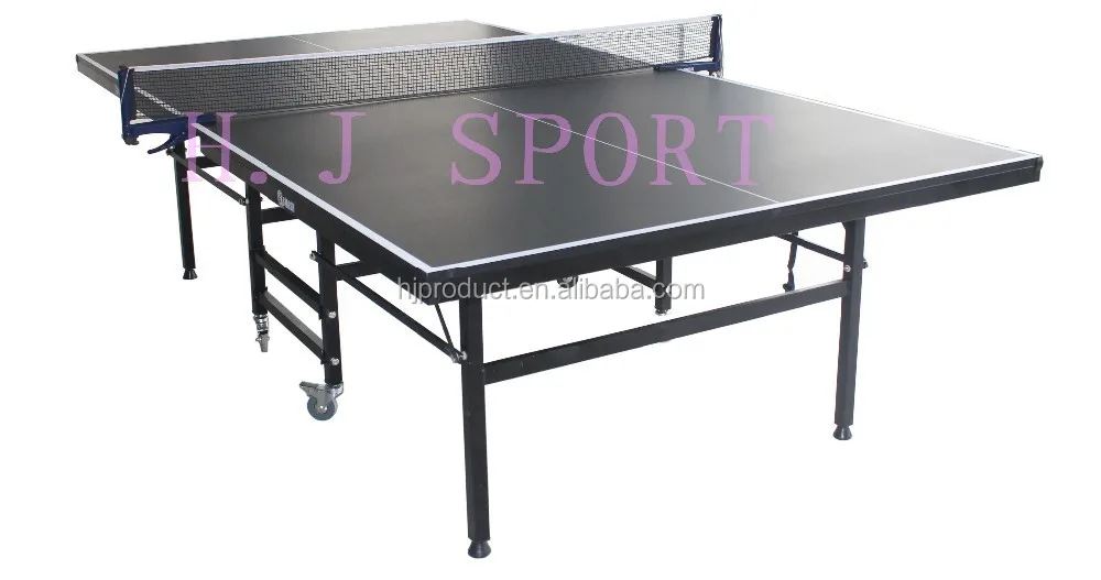 2015 черный складной стол для настольного тенниса, передвижной стол для пинг-понга
