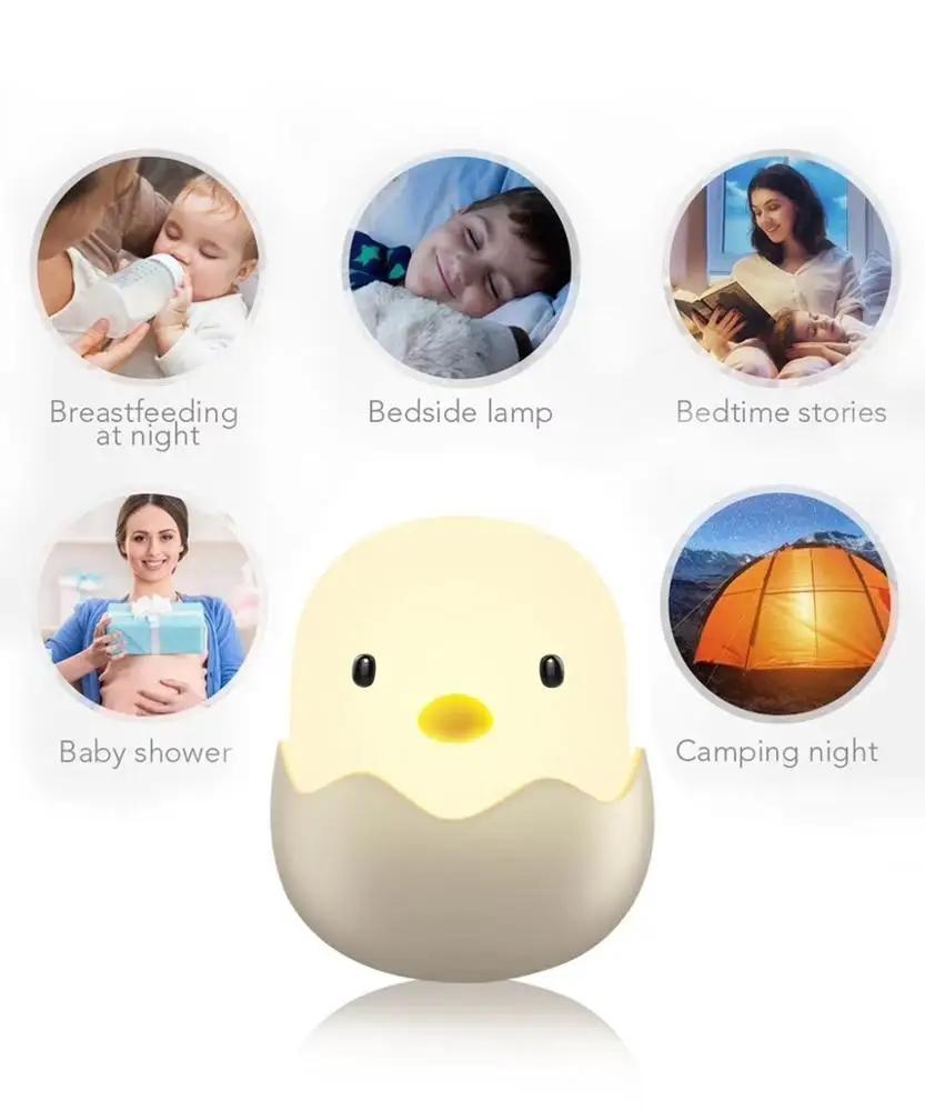 colorful cute mini children toilet sensor silicone baby kids led night light