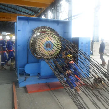concrete pile reinforcing steel cage making machine