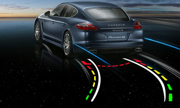 Trajectory Dynamic parking line camera high quality