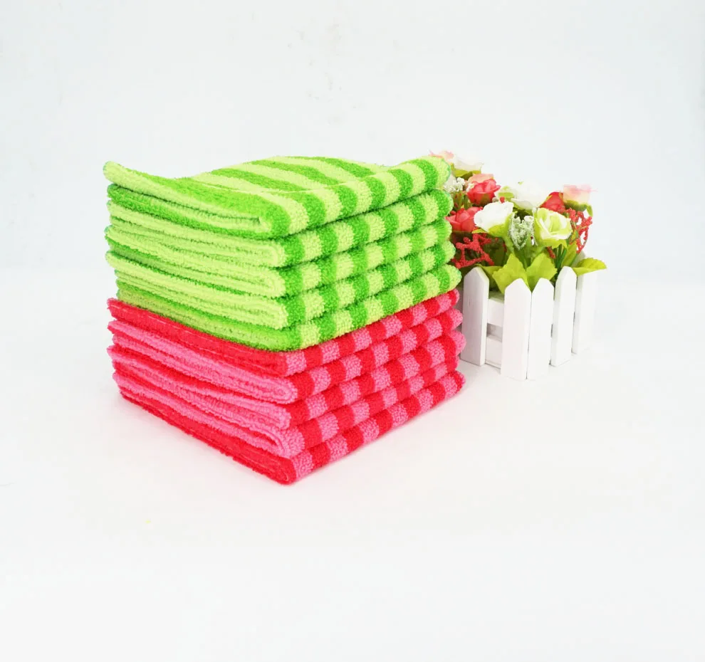 Factory Direct Price Best Selling Wholesale Microfiber Stripes Roll Striped Terry Cloth Fabric