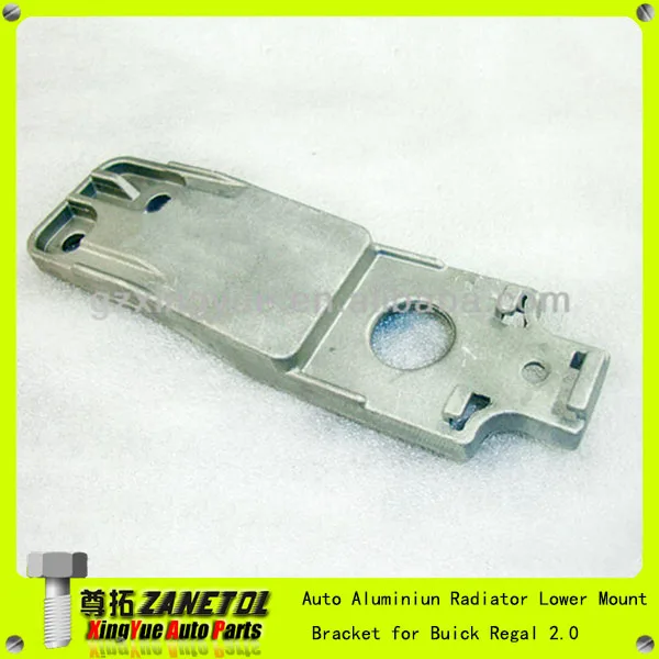 13337769 23120322 13243026 13314009 Auto Aluminiun Radiator Lower Mount Bracket for Buick Regal 2.0 2011-2013