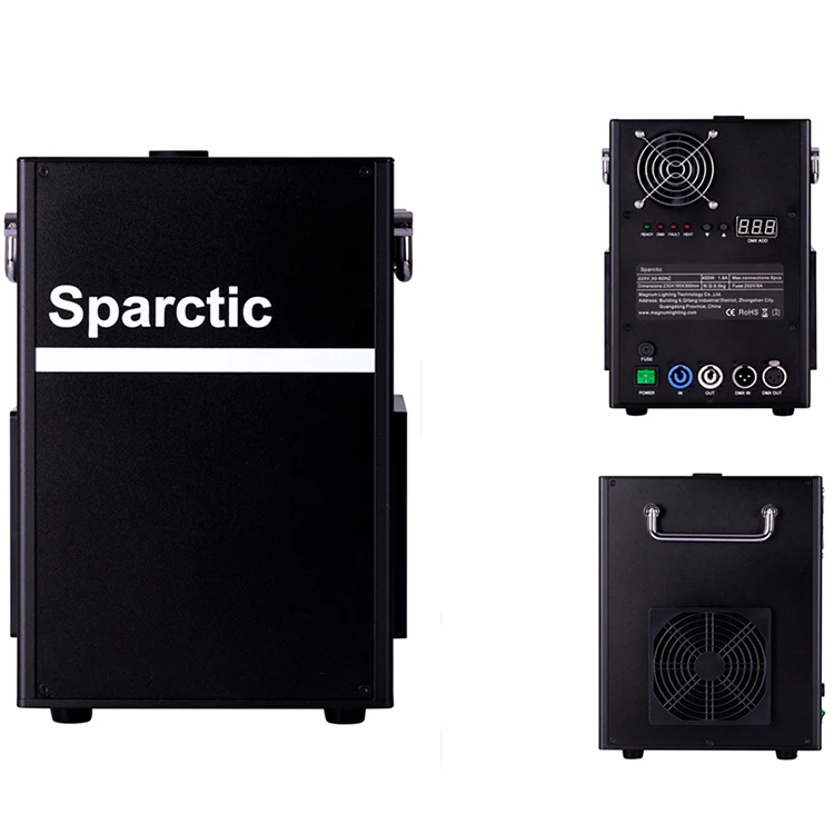 Indoor Wireless sparkler Cold Fountain Fireworks DMX Firing Display System