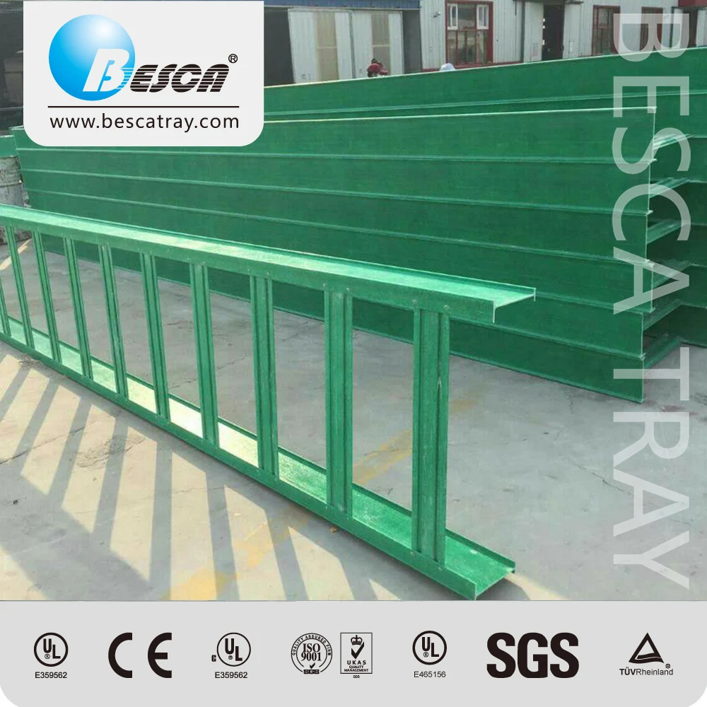 Glass Fiber Reinforced Plastics GRP Cable Trays