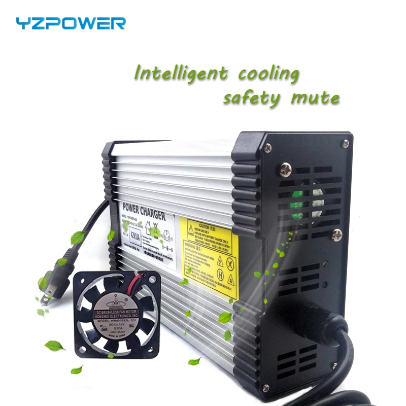 YZPOWER 67.2V 5A Lithium Battery Charger 16s 67.2V5A Li-Ion Ion For 60V 60 Volt 5A E-bike Tools Battery