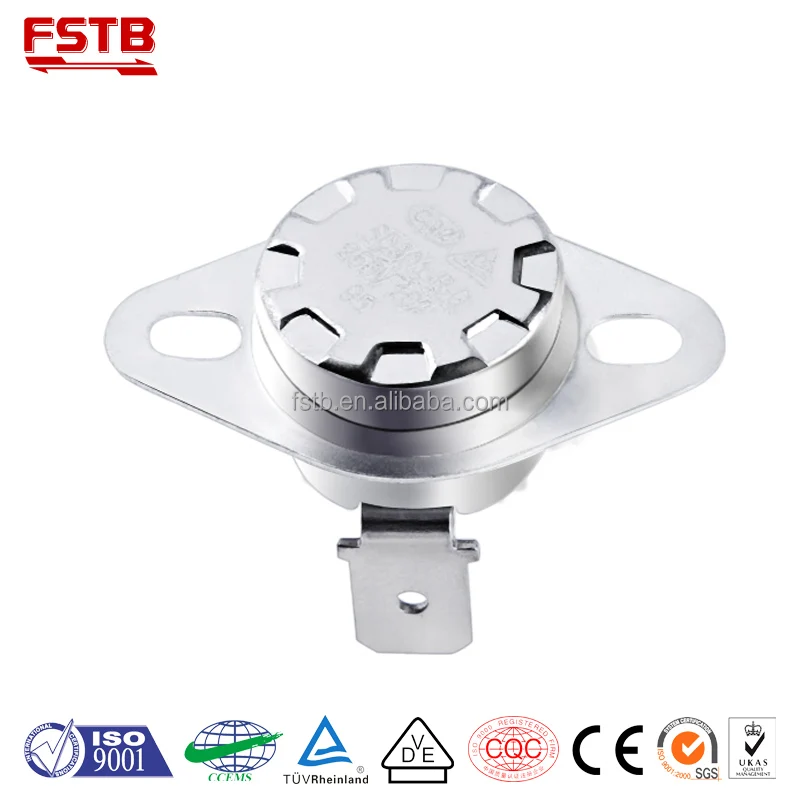 FSTB ksd301 tuv safety cut out Manual thermostat 10a 250v