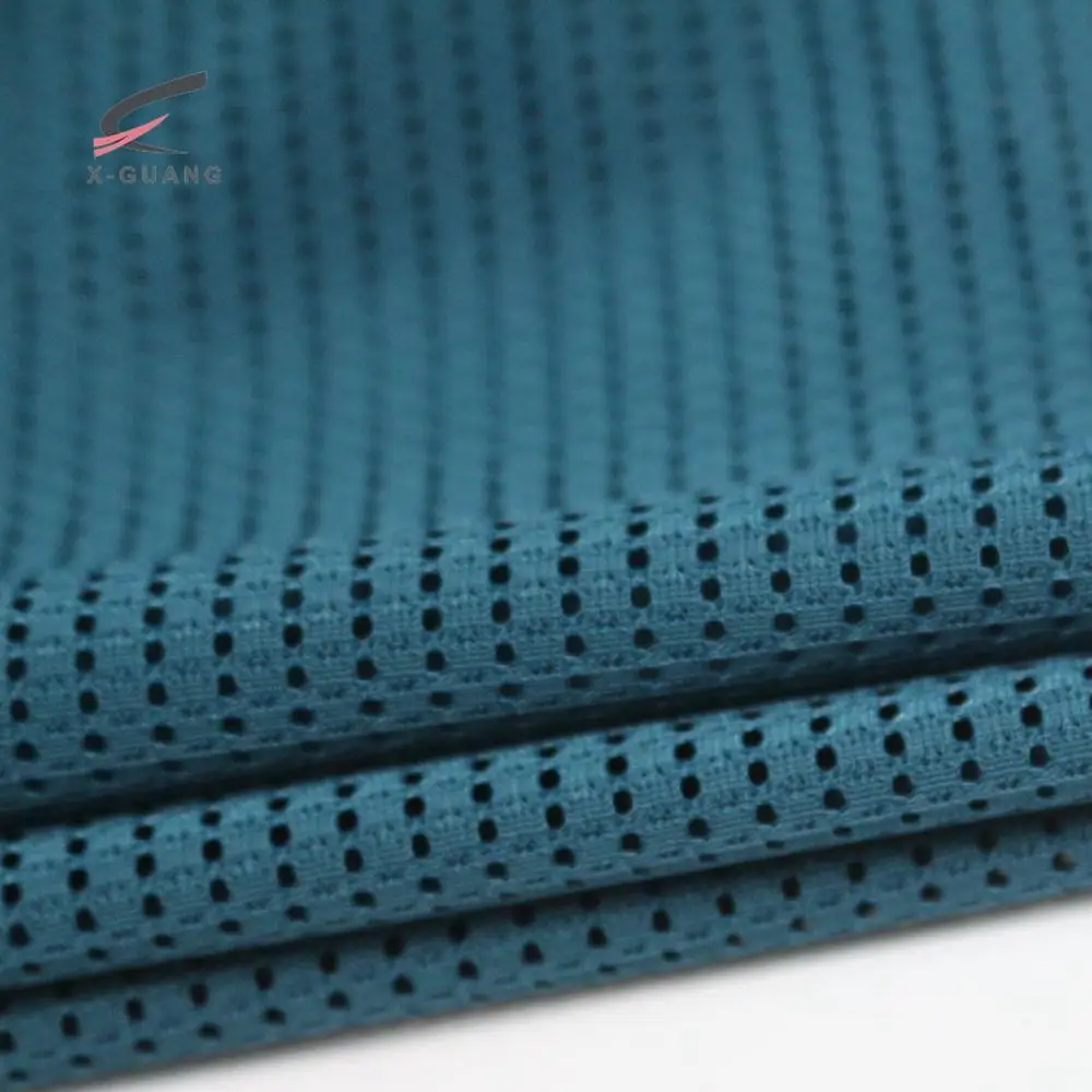 
100%Polyester Textile Mesh Fabric Quick Dry for Gym Shoes 