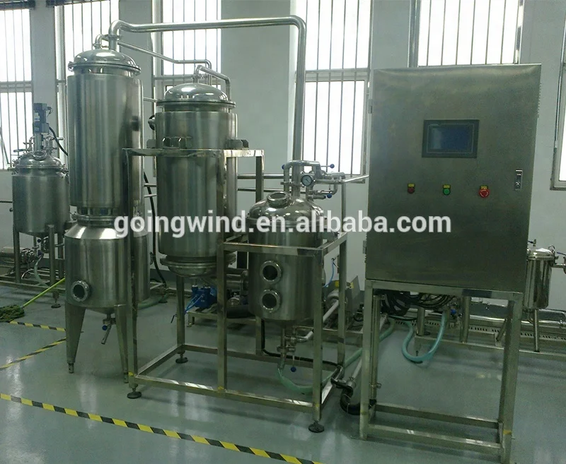 Tomato paste falling film evaporator tomato concentrate sauce single effect vacuum concentrator manufacturing machine for sale