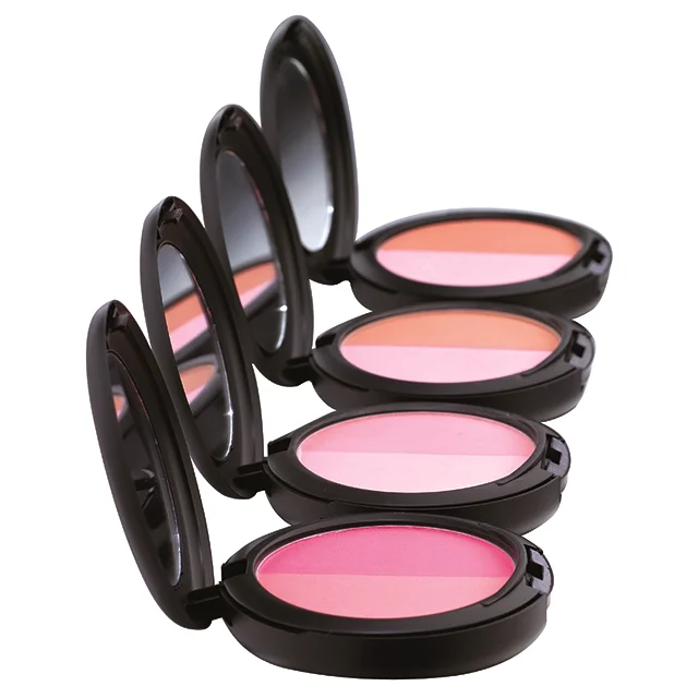 makeup 2 color cheek blush powder beauty blusher (224475372)