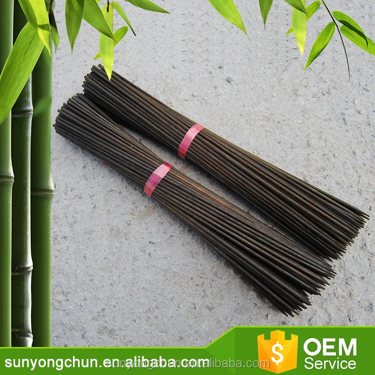 PVC Coated Color Bamboo Cane Flower Stick