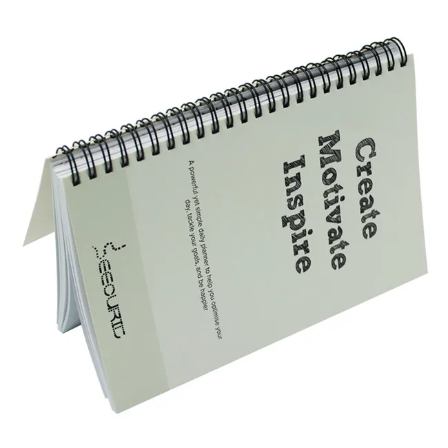 
Cheap Custom Brand Paper Spiral School Notebook 