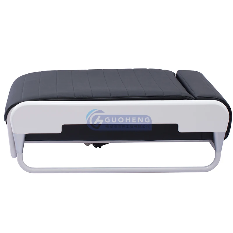 Автоматический массажный стол портативная кровать для массажа согревание шиацу Нефритовая мебель салона металл и кожа современный