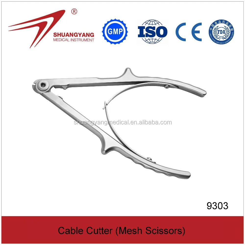 Ортопедические хирургические инструменты сетки ножницы