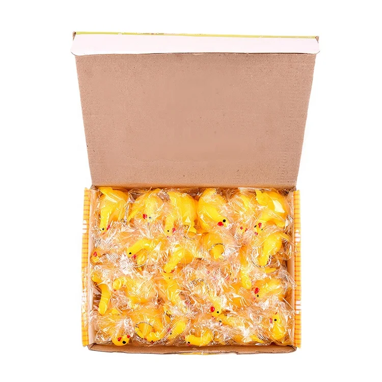 Halloween Day Funny Toy Chicken Egg Laying Hens Crowded Stress Ball Keychain 3D Rubber Keychain