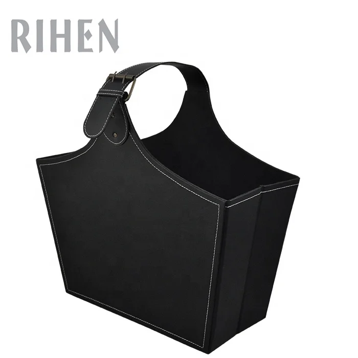 
Wholesale disposable picnic leather storage baskets 