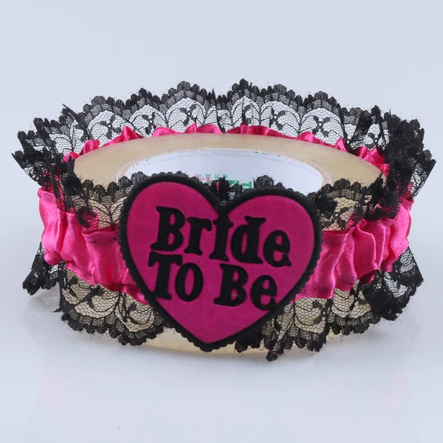 Heart - shaped  bride leg ring sexy decorative color lace sexy leg garter lace garter