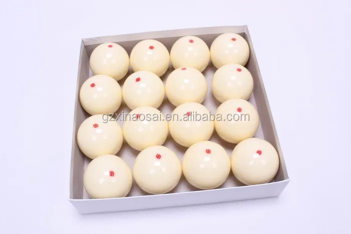 Billiards 6 Dot Pool Cue Training Cue Balls 57mm Marble Billard Cue Pool Ball