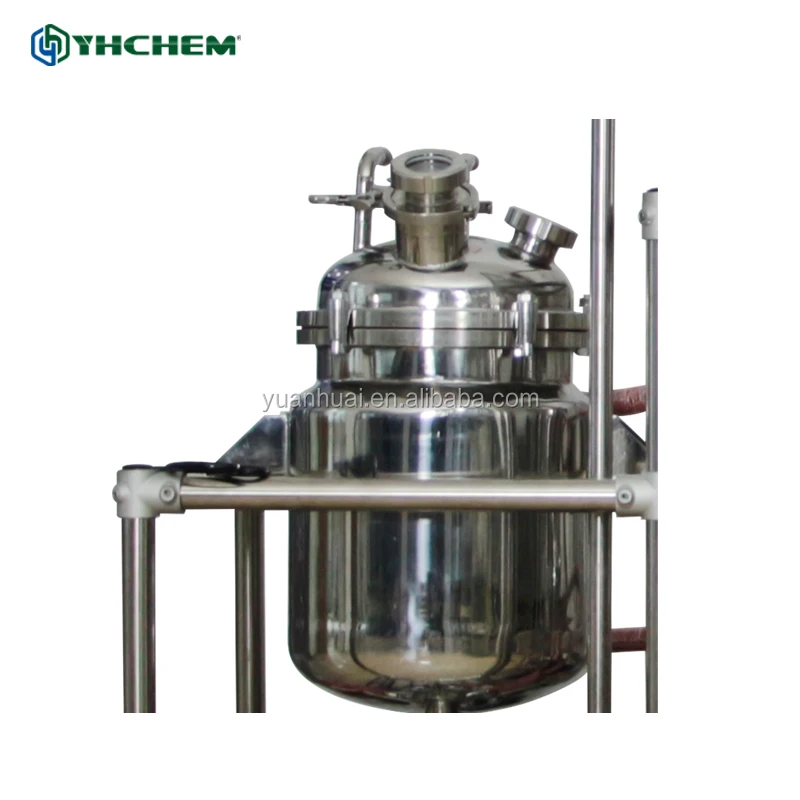 YHCHEM YMD-2S 20l/h Inputs Capacity Wiped Film Evaporator Manufacturers Molecular Distillation From China