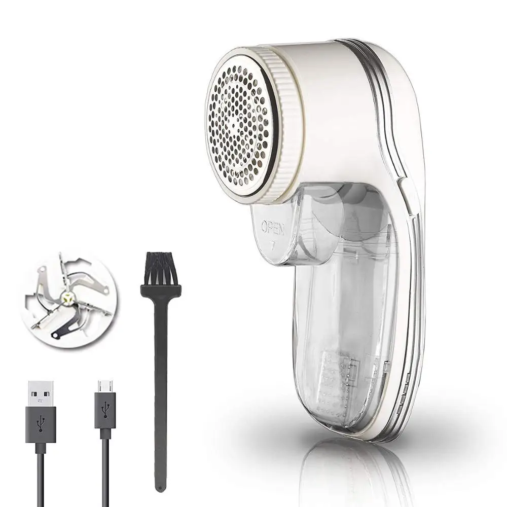 
Electric Lint Remover Portable USB Rechargeable Clothes Fabric Shaver Cordless Sweater Defuzzer Remove 