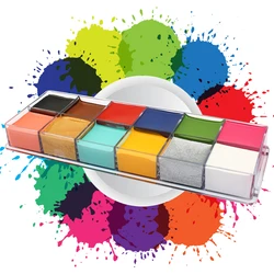 12 Colors Face Paint Palette