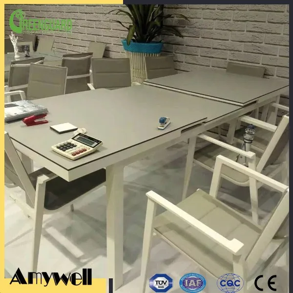 Amywell dampproof phenolic resin  compact laminate hpl dining table tops
