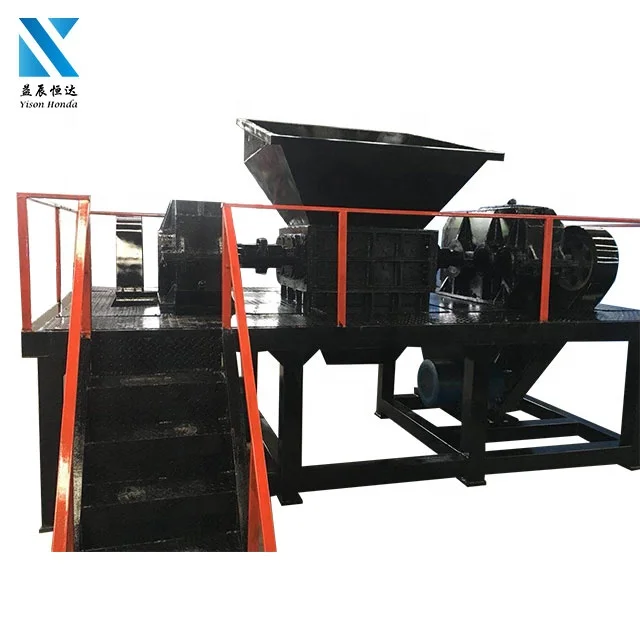 Шинный измельчитель/промышленные пластиковые бутылки Шредер Машина