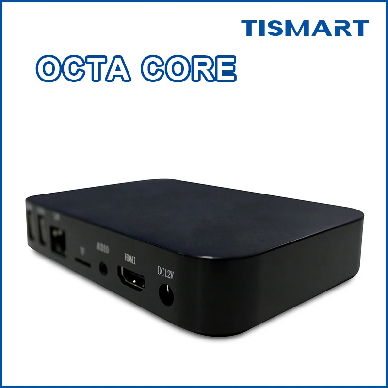 TISMART most popular full HD 1080P advertising media player android digital signage box