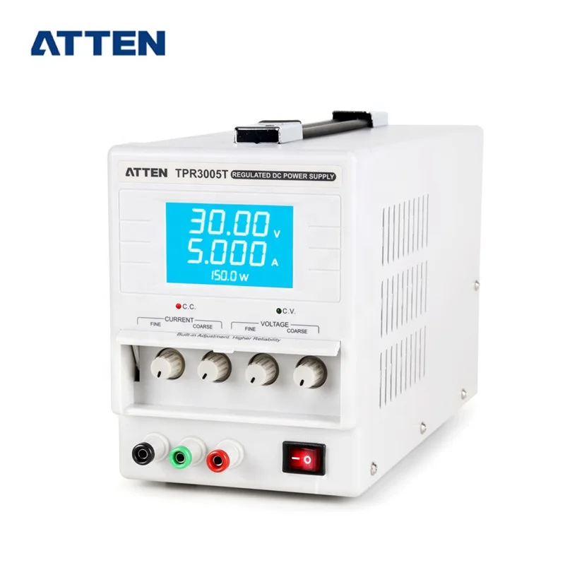 
ATTEN 220V AC Adjustable 30V 5A DC Regulated Power Supply 
