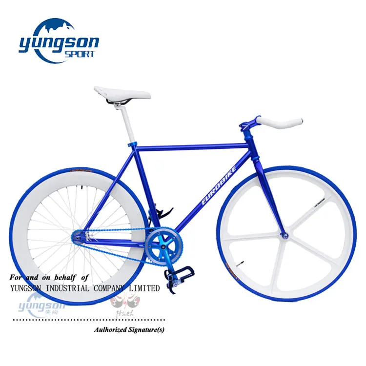 Заводская цена алюминия гоночный велосипед розовый цвет fixed gear