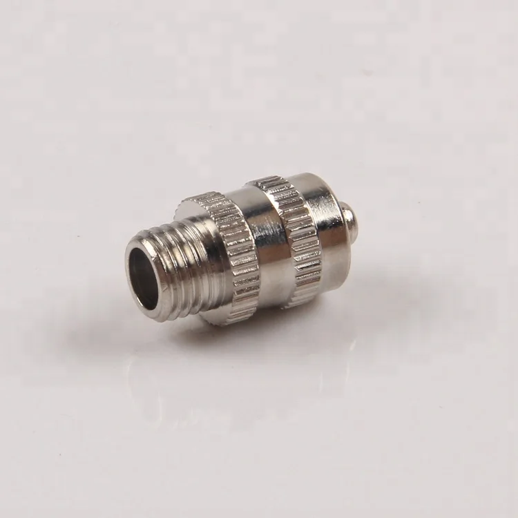 M5 M6 M8 латуни с никелевым покрытием блокировки luer адаптер