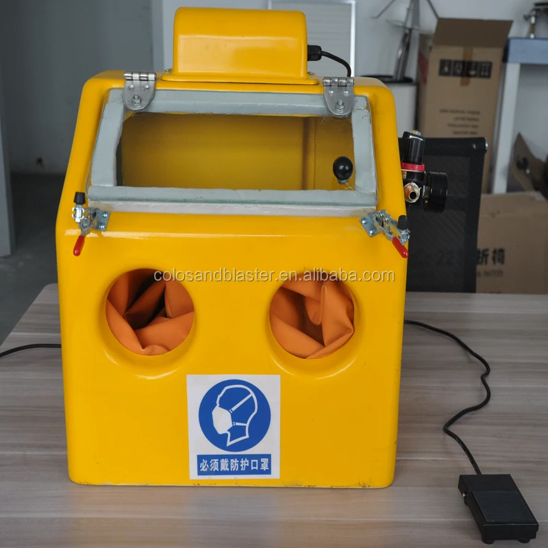 
COLO Sand Blaster for small workpiece mini sandblaster 