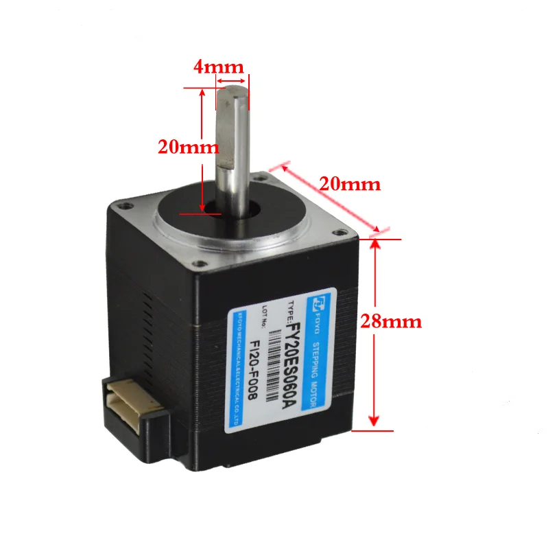 Nema8 20 гибридный шаговый двигатель две фазы 28 мм двигателя для cnc-милл-маршрутизатор