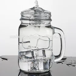 glass spice jar mesh lid 120ml poackage cookie jar with stainless lid