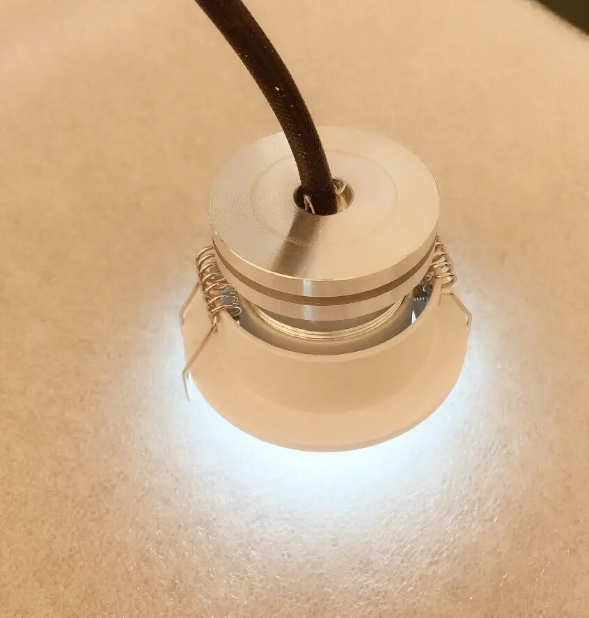 100-277V low price 3w 50mm diameter adjustable  mini cob  led downlight for cabinet